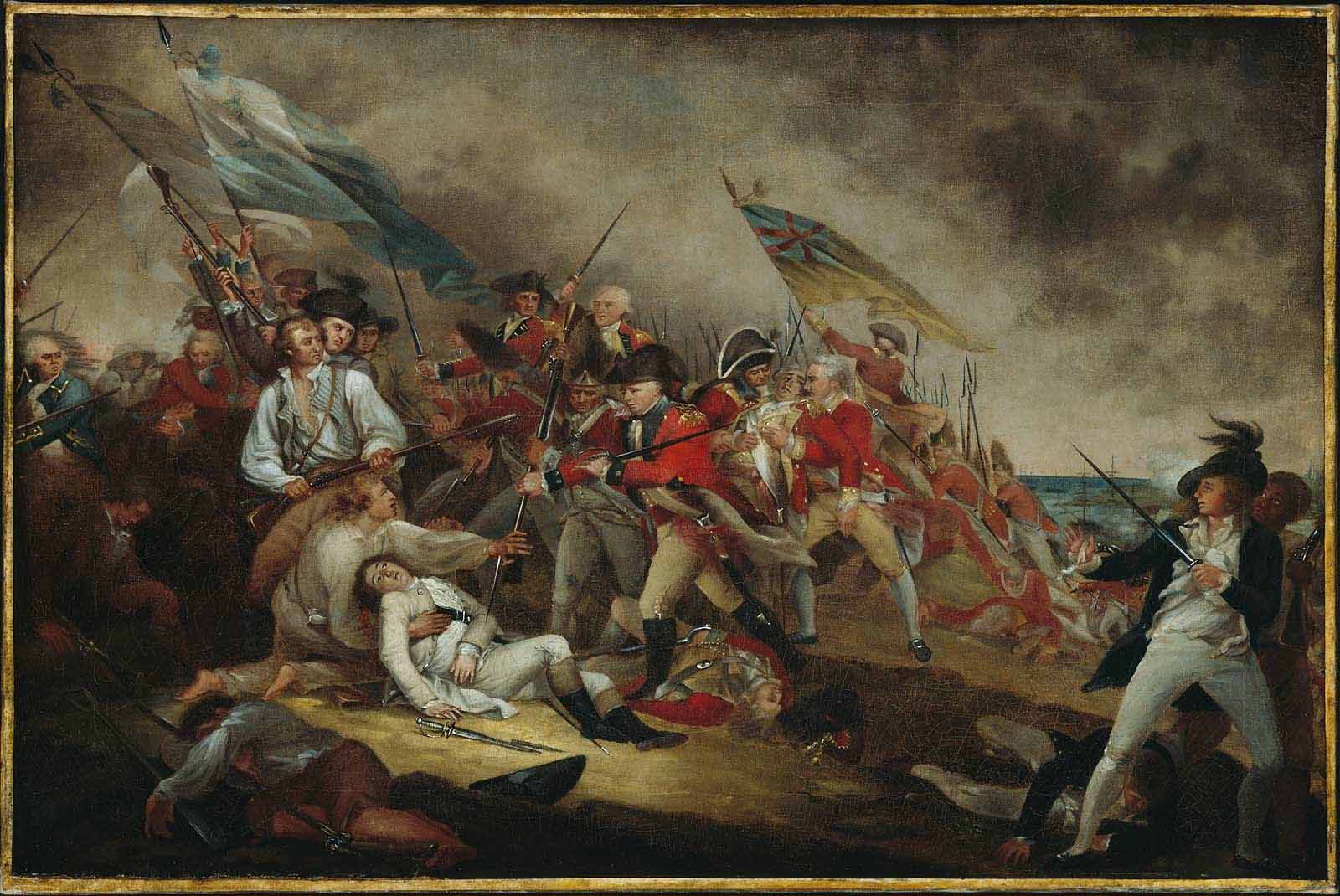 The Death of General Warren at the Battle of Bunker s Hill